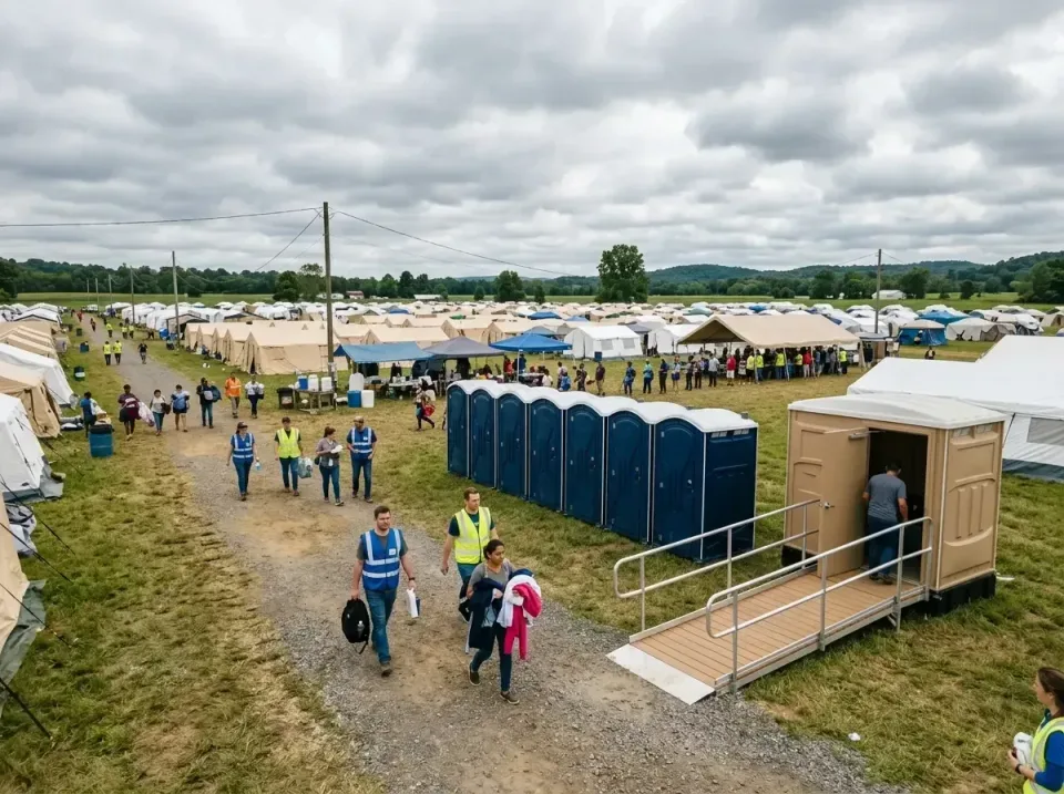 disaster-relief-camp-restrooms-010 — frequently asked questions, Dumpster & Portable Bathrooms Rental in Pleasant Gap, PA